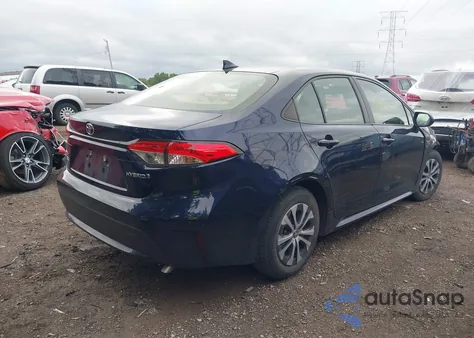 2020 Toyota Corolla Hybrid Le из США, поврежденный, VIN JTDEBRBE2LJ030936